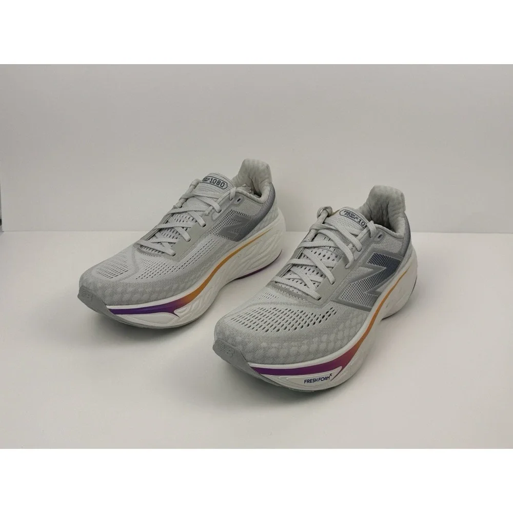 New Balance Fresh Foam X 1080v14 Women's Size 10.5 B Grey/White W1080G14